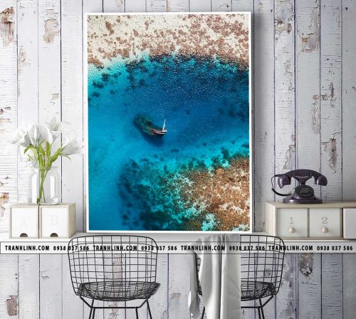 Bo tranh Canvas treo tuong trang tri phong khach phong canh PC1680