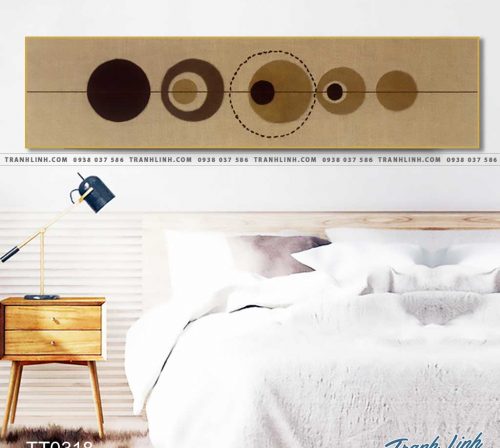 Bo tranh Canvas treo tuong trang tri phong khach truu tuong TT0318