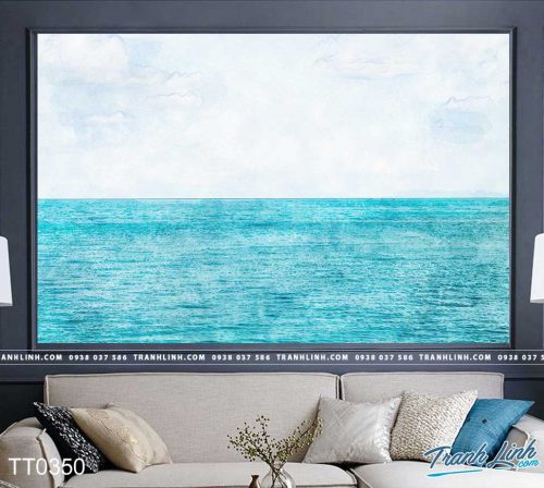 Bo tranh Canvas treo tuong trang tri phong khach truu tuong TT0350