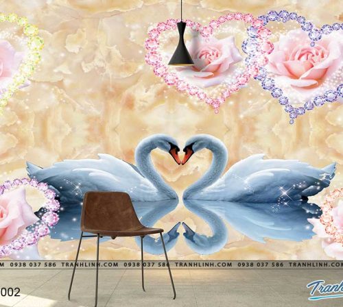 tranh dan tuong hoa dth0002