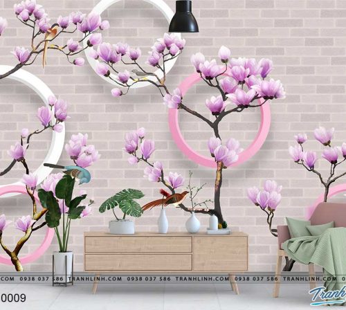 tranh dan tuong hoa dth0009
