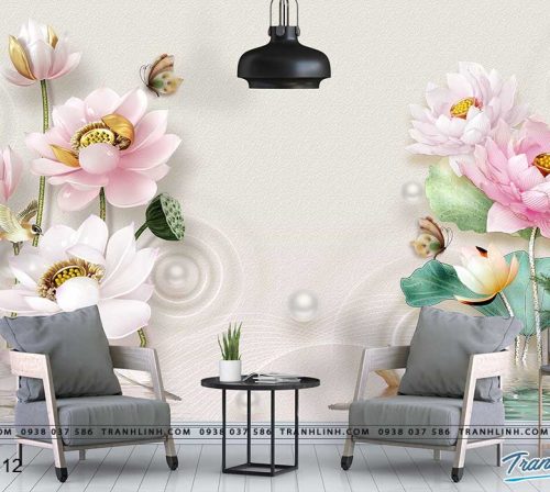 tranh dan tuong hoa dth0012