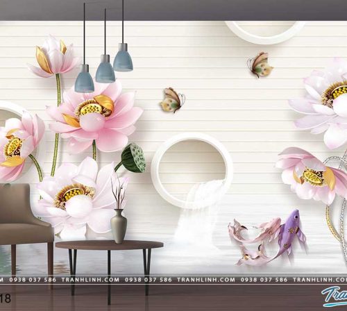 tranh dan tuong hoa dth0018