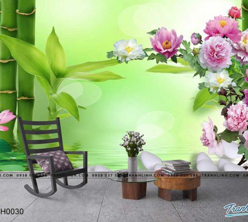 tranh dan tuong hoa dth0030