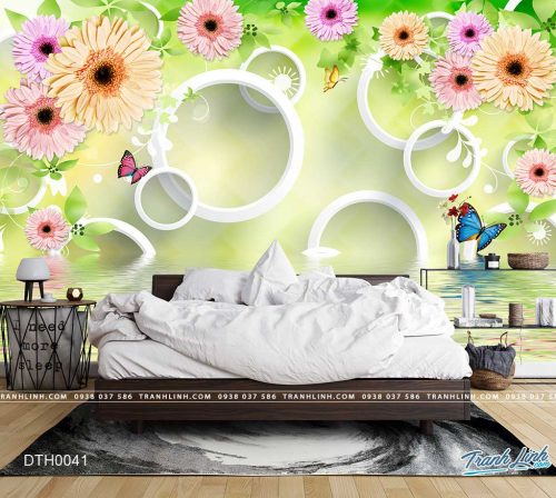 tranh dan tuong hoa dth0041