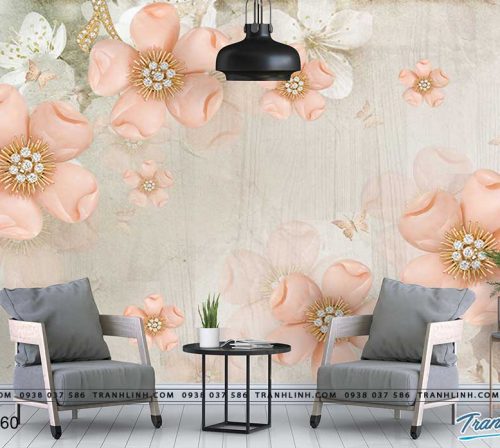 tranh dan tuong hoa dth0060