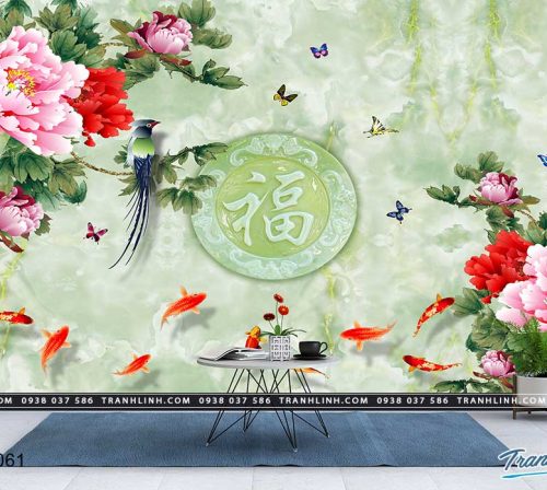 tranh dan tuong hoa dth0061
