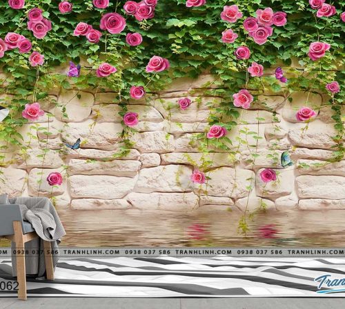 tranh dan tuong hoa dth0062