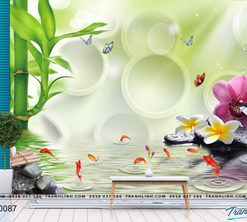 tranh dan tuong hoa dth0087