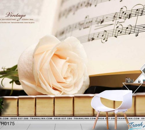 tranh dan tuong hoa dth0175