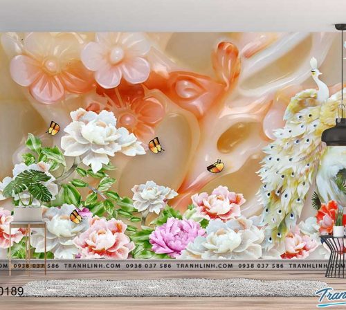 tranh dan tuong hoa dth0189