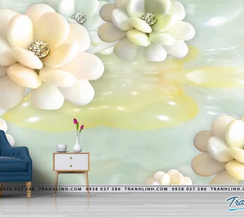 tranh dan tuong hoa dth0196