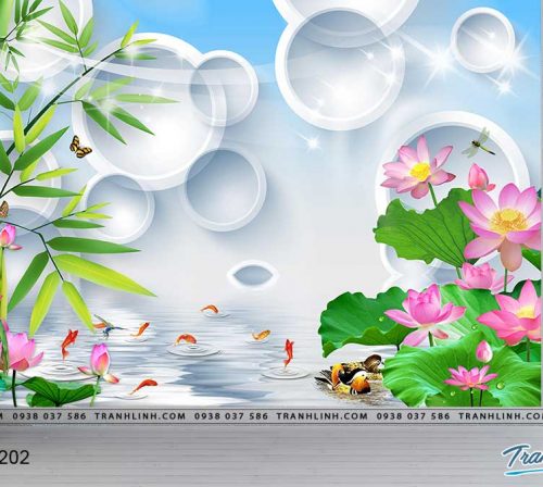 tranh dan tuong hoa dth0202