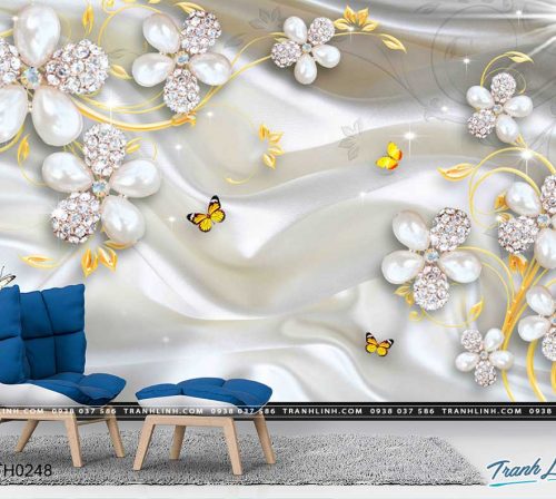 tranh dan tuong hoa dth0248