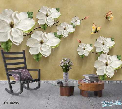 tranh dan tuong hoa dth0285