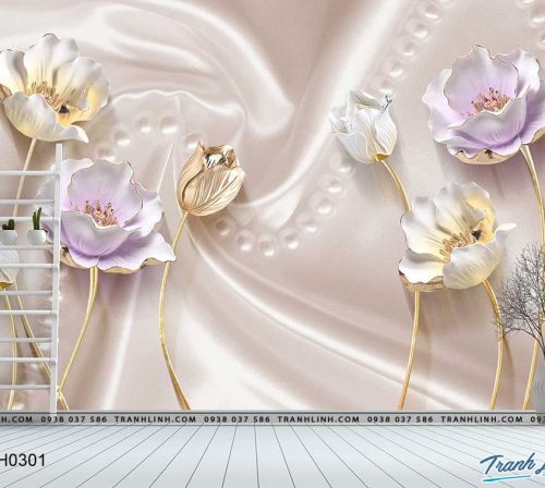 tranh dan tuong hoa dth0301