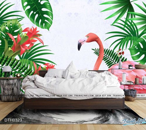 tranh dan tuong hoa dth0323