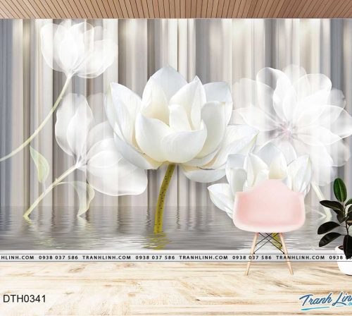 tranh dan tuong hoa dth0341