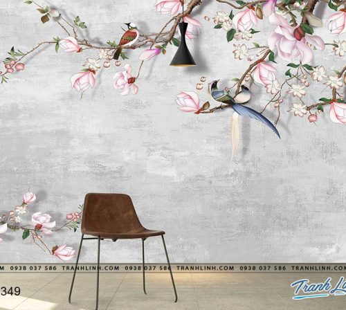 tranh dan tuong hoa dth0349