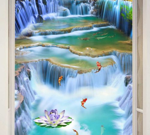 tranh dan tuong phong canh phong thuy pt0025