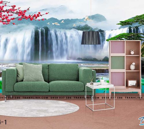 tranh dan tuong phong canh phong thuy pt0054