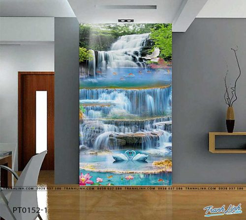 tranh dan tuong phong canh phong thuy pt0152
