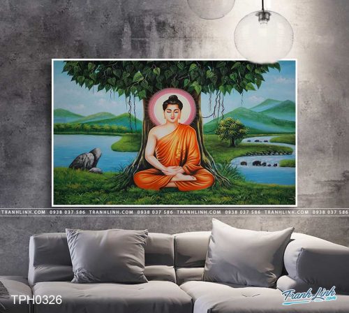 tranh canvas duc phat thich ca 15