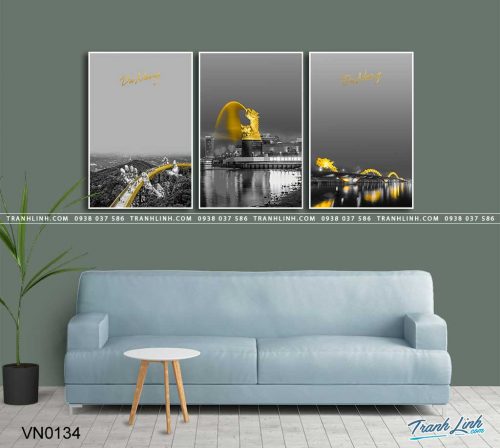 tranh canvas phong canh que huong da nang