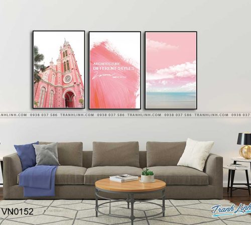 tranh canvas phong canh que huong sai gon 13