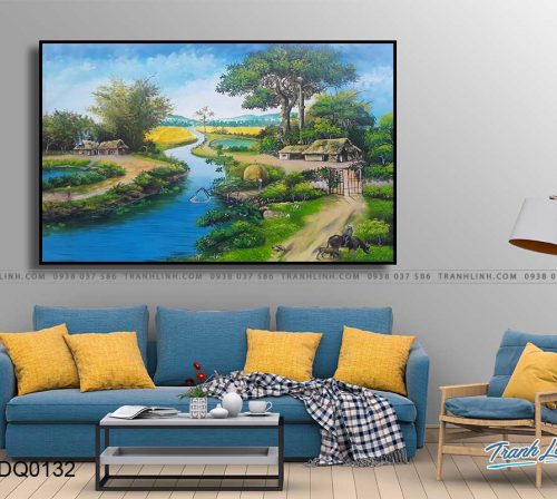 tranh son dau dong que huong 132