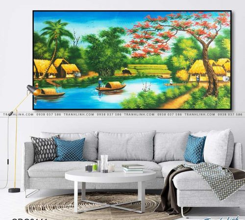 tranh son dau dong que huong 141