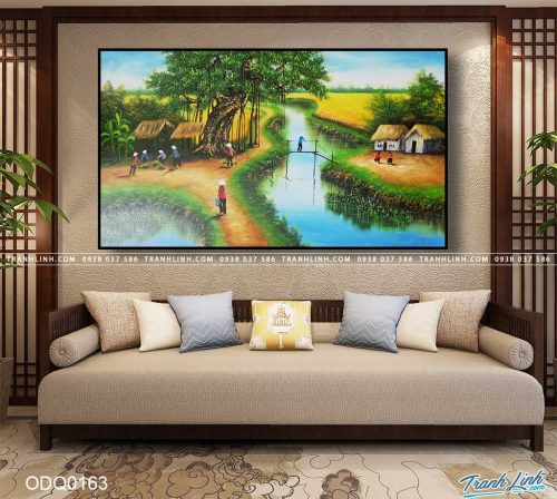 tranh son dau dong que huong 163