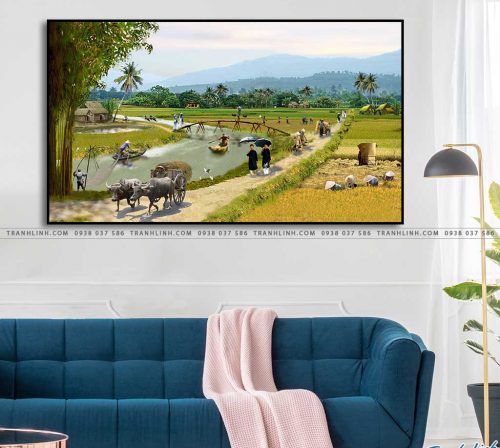 tranh son dau dong que huong 177