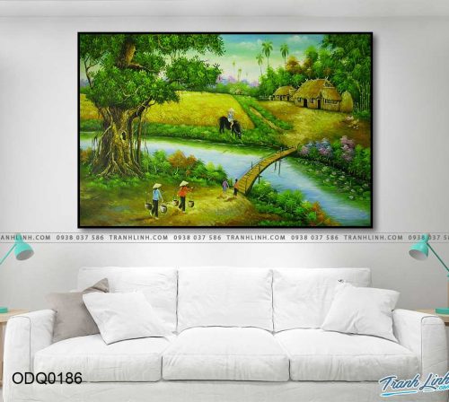 tranh son dau dong que huong 186