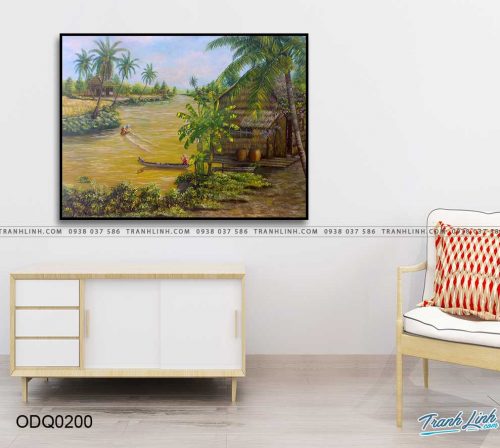 tranh son dau dong que huong 200