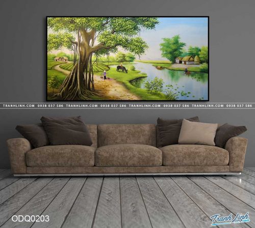 tranh son dau dong que huong 203