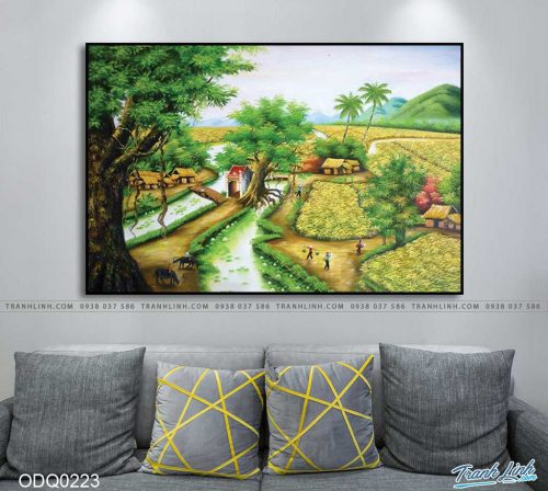 tranh son dau dong que huong 223