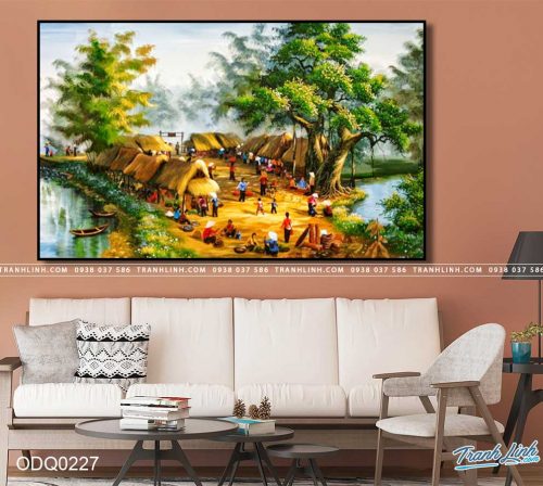 tranh son dau dong que huong 227