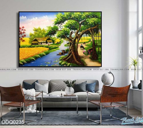 tranh son dau dong que huong 235