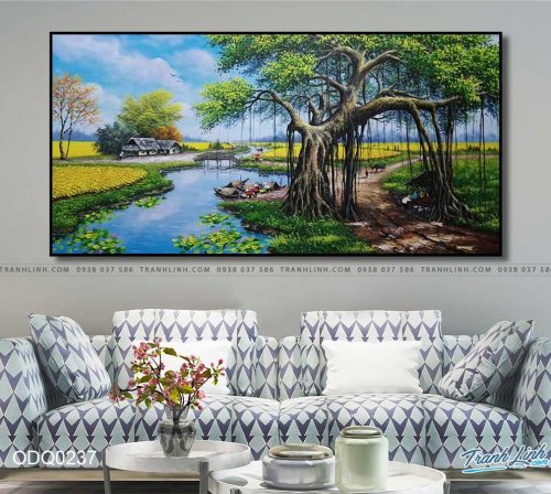 tranh son dau dong que huong 237