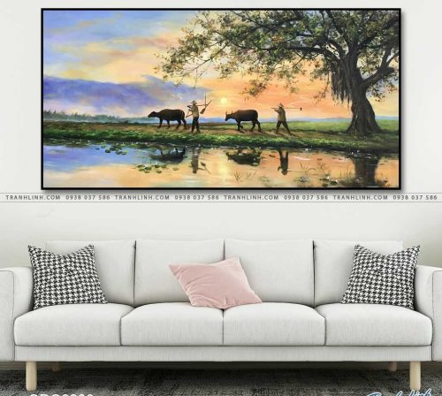 tranh son dau dong que huong 280