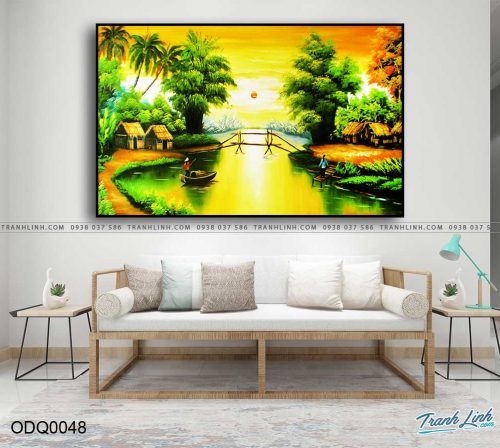 tranh son dau dong que huong 48