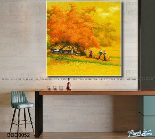 tranh son dau dong que huong 52