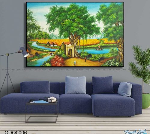 tranh son dau dong que huong 6