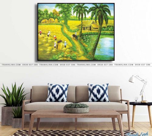 tranh son dau dong que huong 73