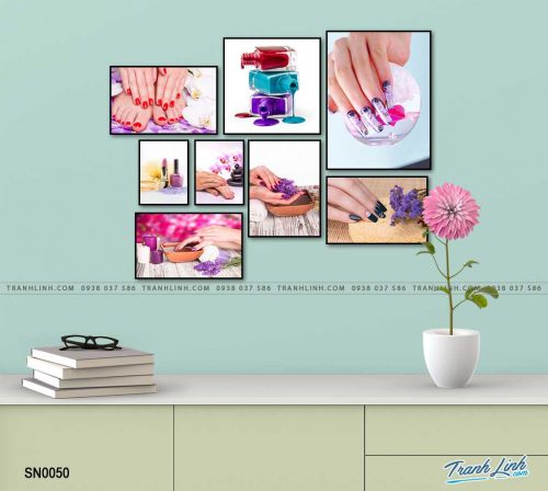 tranh canvas tiem nail 1 1
