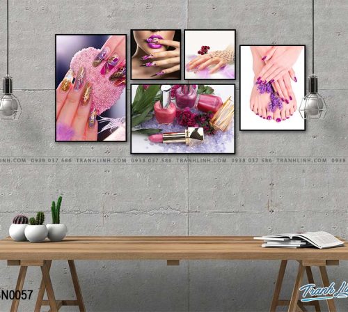 tranh canvas tiem nail 6 1