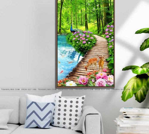 tranh canvas phong canh 1797