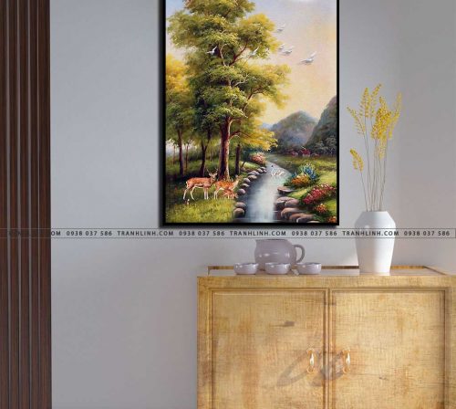 tranh canvas phong canh 1811