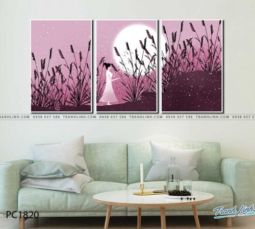 tranh canvas phong canh 1820